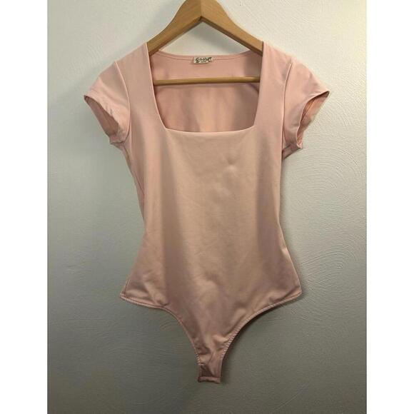 Free People Tops - Intimately Free People Square Neck Bodysuit Size Medium